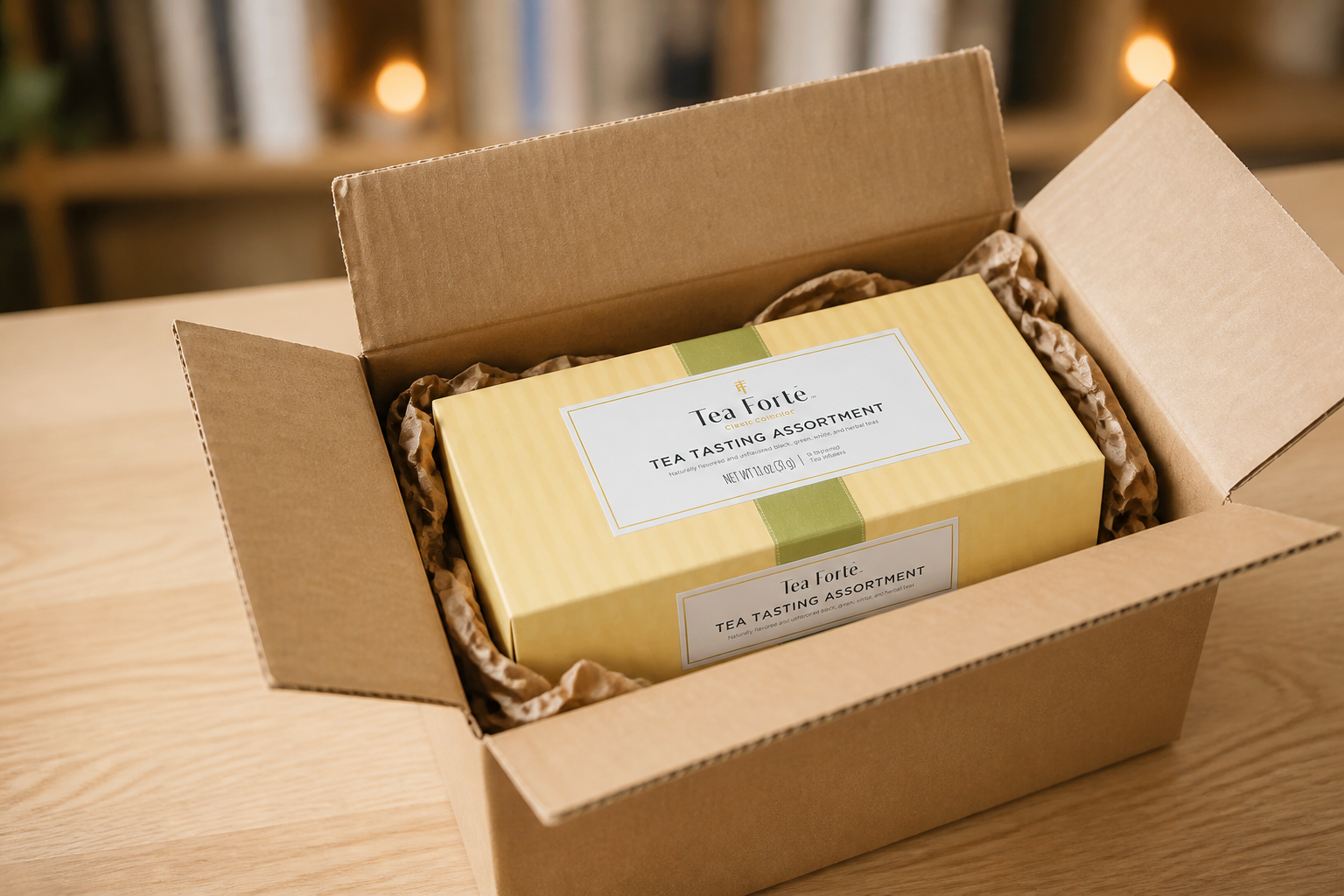 tea kit box ready to ship